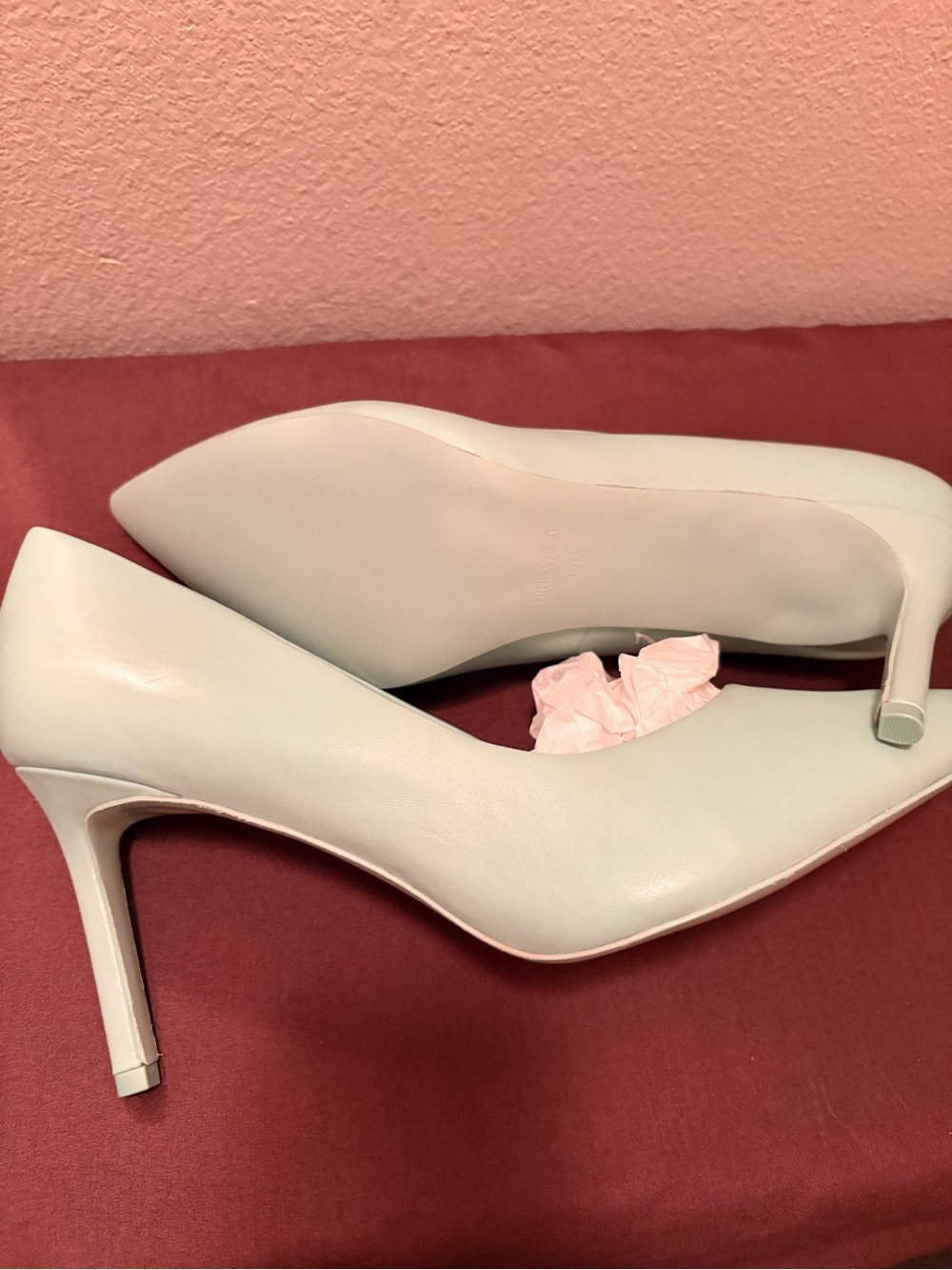New with box Nine west mint  Green pumps size 11 pumps - Picture 5 of 5